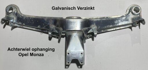 Opel Monza achteras Galvanisch verzinkt 